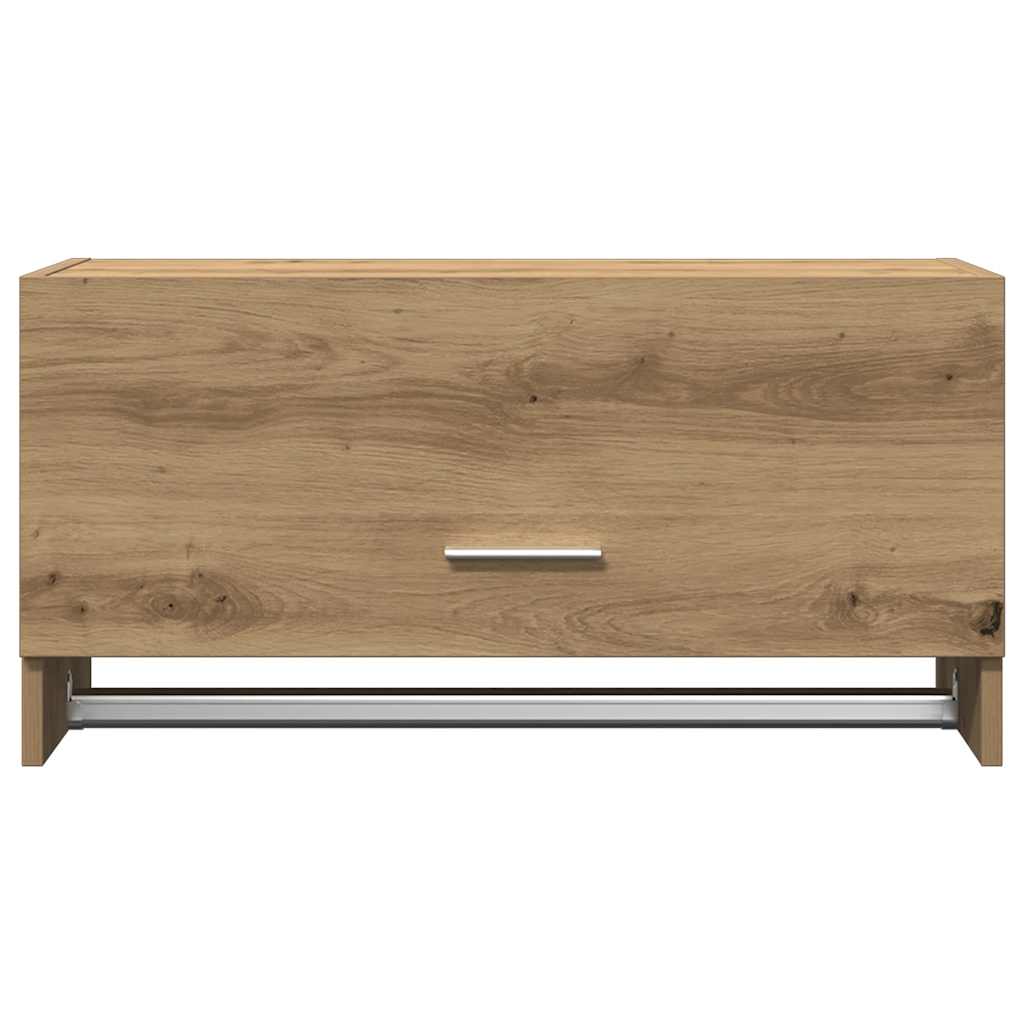 vidaXL Wardrobe Artisan Oak 70x32,5x35 cm Engineered Wood 4