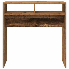 vidaXL Console Table Old Wood 78x30x80 cm Engineered Wood 4