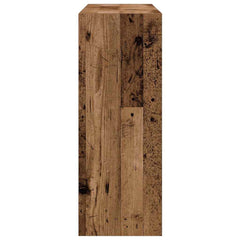vidaXL Console Table Old Wood 78x30x80 cm Engineered Wood 6