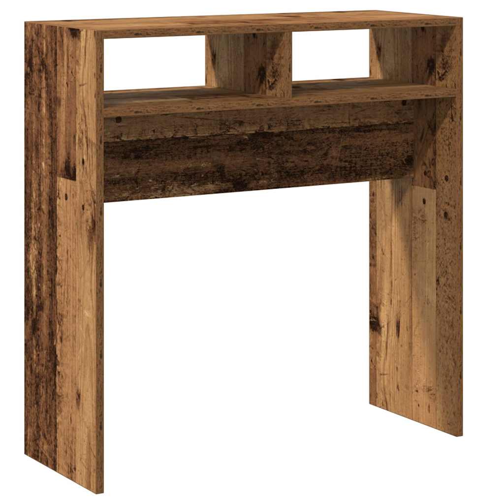 vidaXL Console Table Old Wood 78x30x80 cm Engineered Wood 5