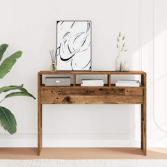 vidaXL Console Table 105x30x80 cm Engineered Wood