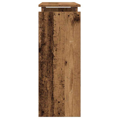 vidaXL Console Table Old Wood 80x30x80 cm Engineered Wood 6