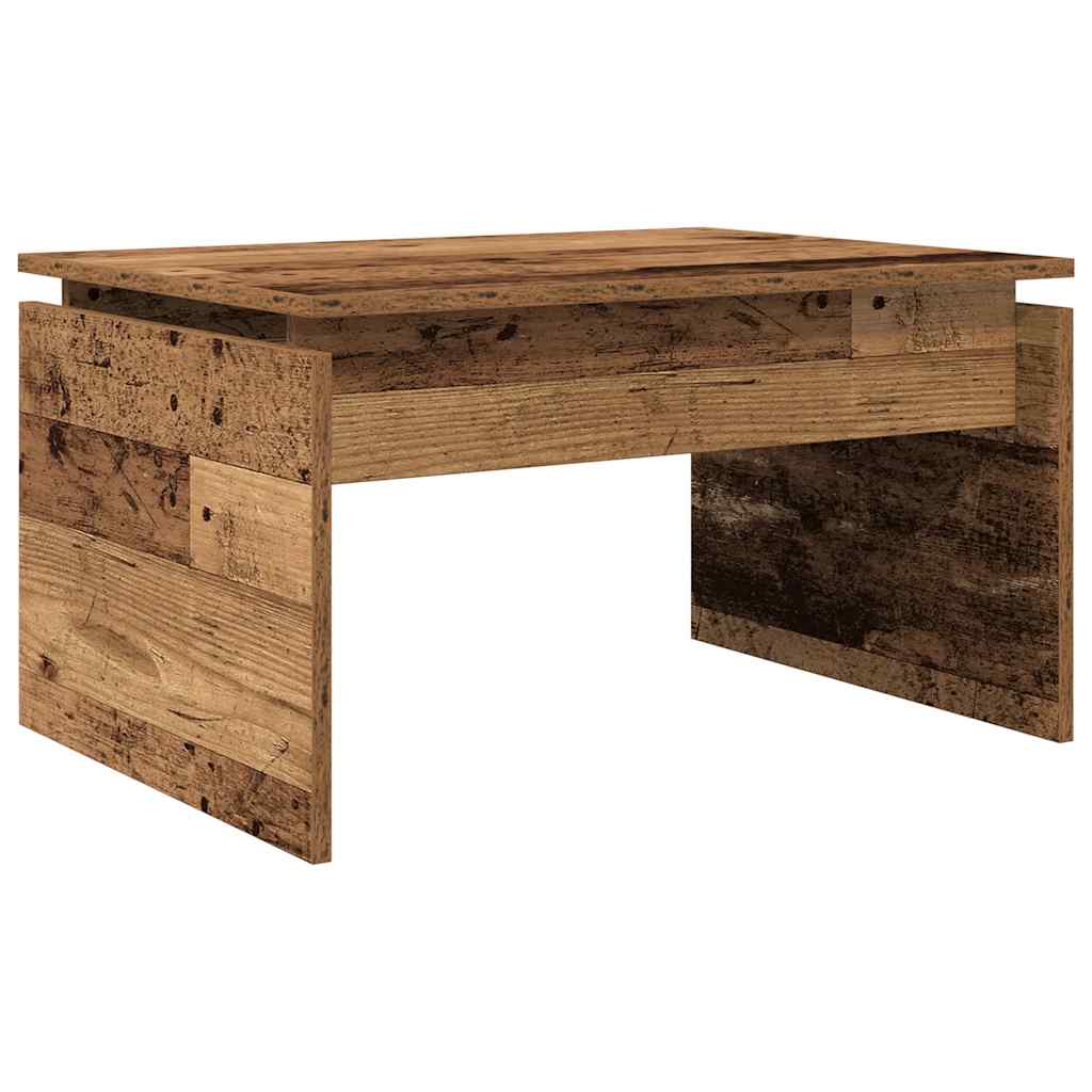 vidaXL Coffee Table Old Wood 68x50x38 cm Engineered Wood 2