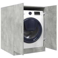 Washing Machine Cabinet 70,5x71,5x91,5 cm Concrete grey