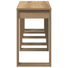 vidaXL Nest of Tables 3 pcs Artisan Oak Engineered Wood 6