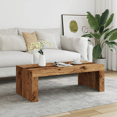 vidaXL Coffee Table Old Wood 102x50x35 cm Engineered Wood 3