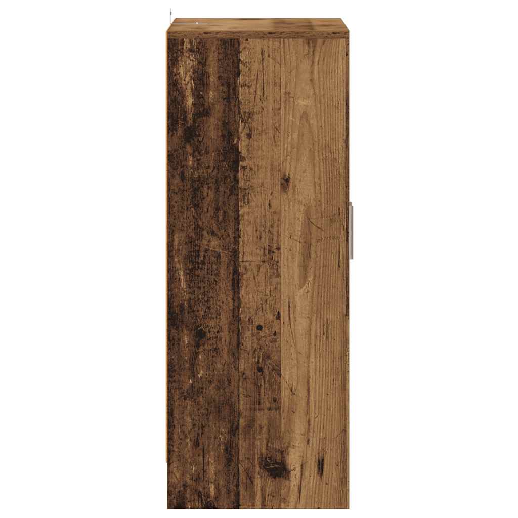 vidaXL Shoe Cabinet 60 x 35 x 92 cm Old Wood 6 shelves 6