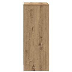 vidaXL Shoe Cabinet 60 x 35 x 92 cm Artisan Oak 6 pairs of shoes 6
