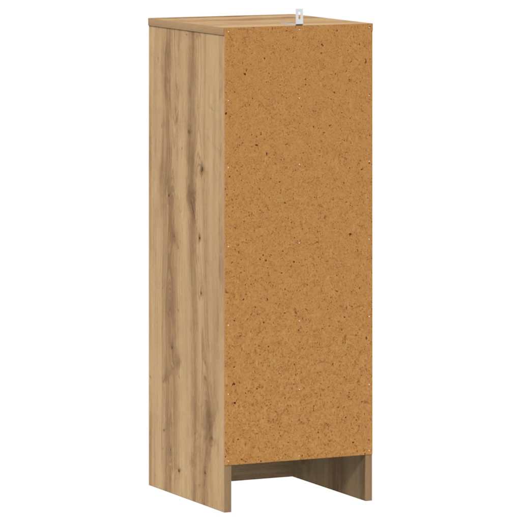 vidaXL Shoe Cabinet 32 x 35 x 92 cm Old Wood 5