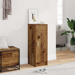 Shoe Cabinet 32x35x92 cm Engineered Wood Width 32 cm Height 92 cm Old wood