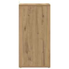 vidaXL Shoe Cabinet 32 x 35 x 70 cm Artisan Oak 5 pairs of shoes 6