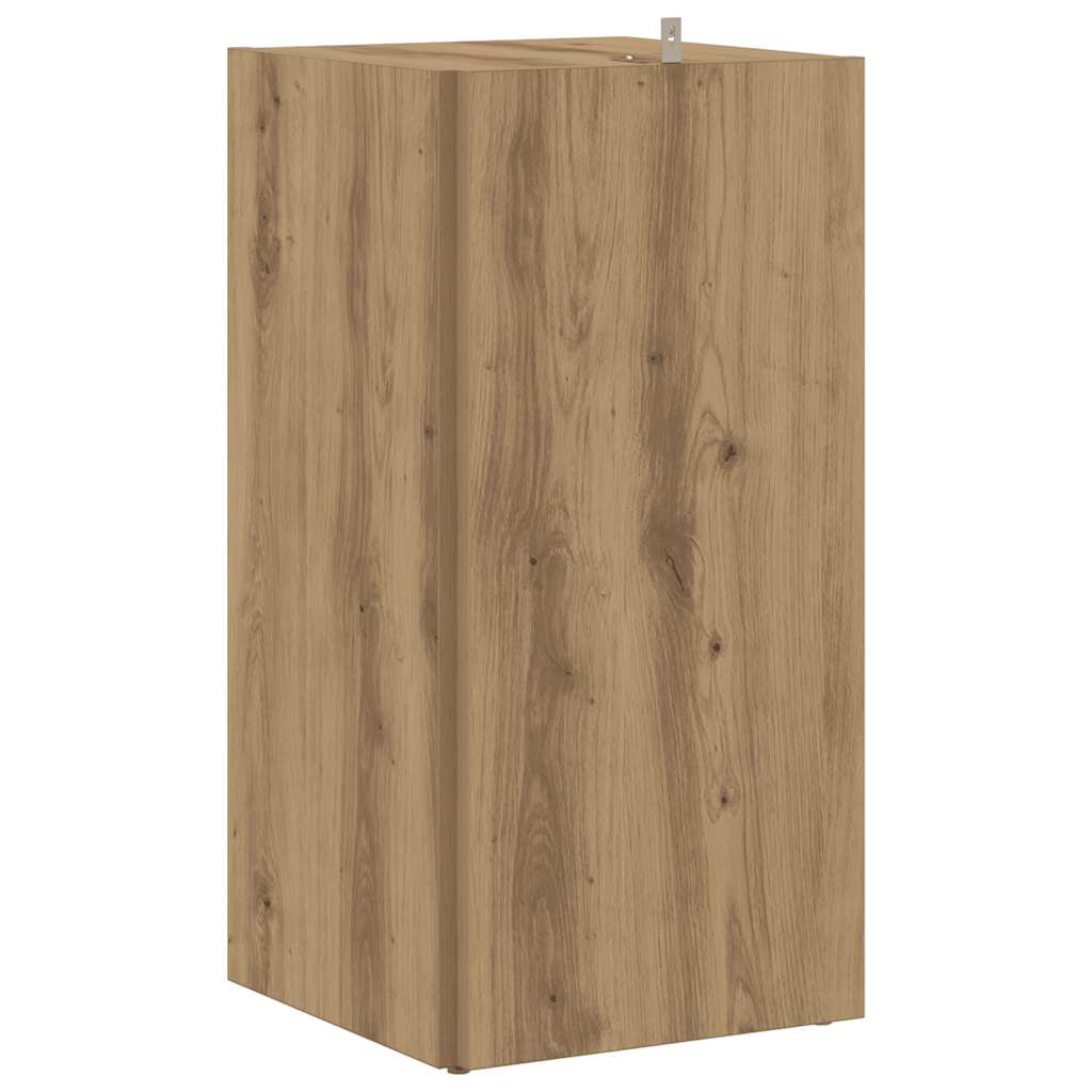 vidaXL Corner Cabinet Artisan Oak 33x33x67 cm Engineered Wood 5