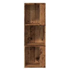 vidaXL Corner Cabinet Old Wood 33x33x100 cm Engineered Wood 6