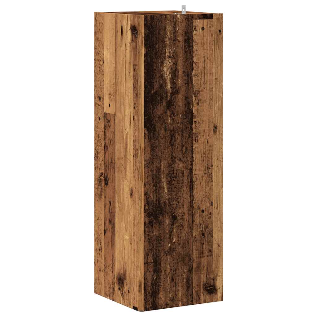 vidaXL Corner Cabinet Old Wood 33x33x100 cm Engineered Wood 5