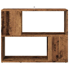 vidaXL Book Cabinet/Room Divider Old Wood 80x24x63 cm 4