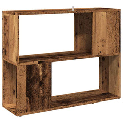vidaXL Book Cabinet/Room Divider Old Wood 80x24x63 cm 6