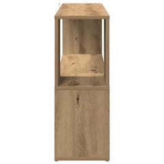 vidaXL Book Cabinet Artisian Oak 100x24x63 cm Engineered Wood 5