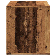 vidaXL Hall Bench 80x40x45 cm Old Wood Engineered Wood 5