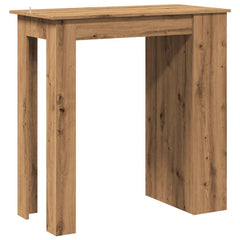 vidaXL Bar Table with Storage Rack Artisan Oak 102x50x103.5 cm 6