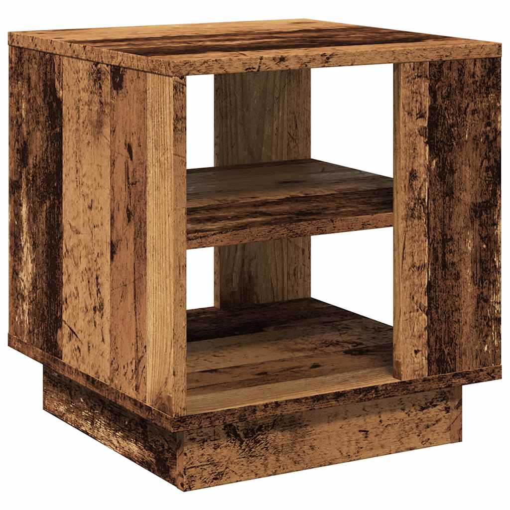 vidaXL Coffee Table Old Wood 40x40x43 cm Engineered Wood 2