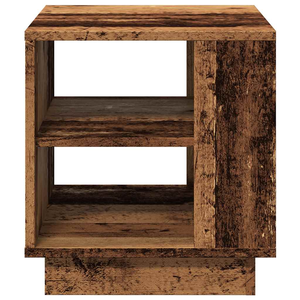 vidaXL Coffee Table Old Wood 40x40x43 cm Engineered Wood 4