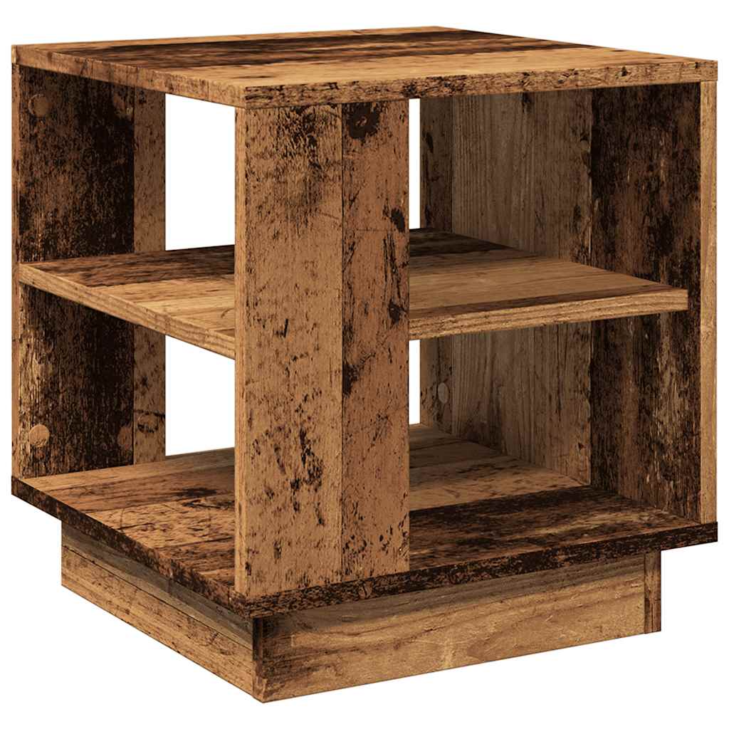vidaXL Coffee Table Old Wood 40x40x43 cm Engineered Wood 5