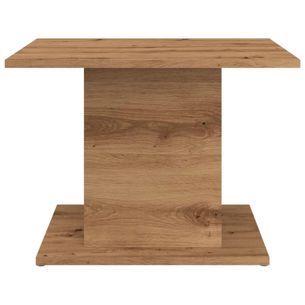 vidaXL Coffee Table Artisan Oak 55,5x55,5x40 cm Engineered Wood 4