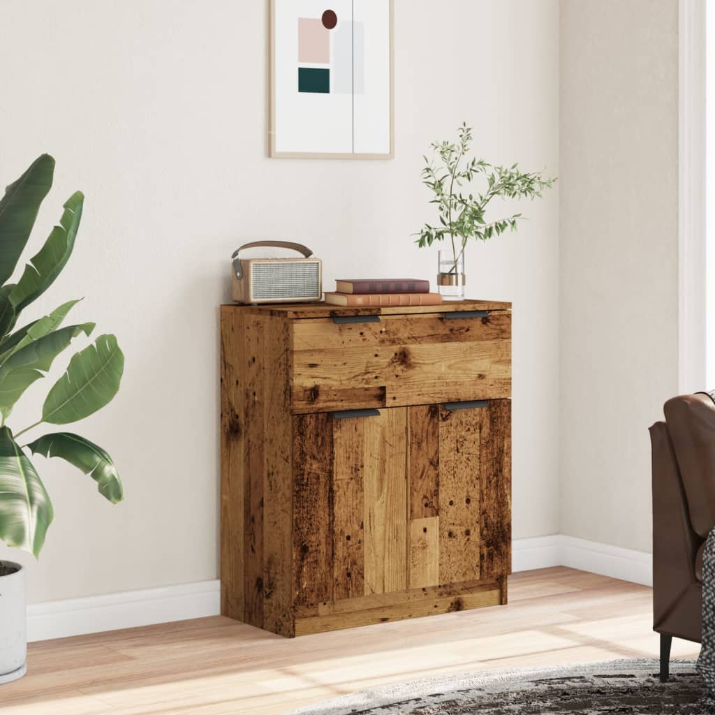 vidaXL Sideboard Old Wood 60x30x70 cm Engineered Wood 3