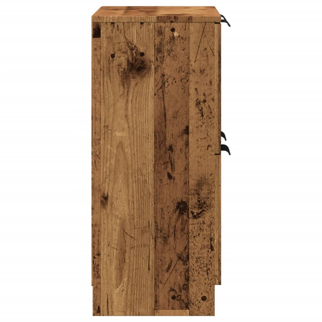 vidaXL Sideboard Old Wood 60x30x70 cm Engineered Wood 5