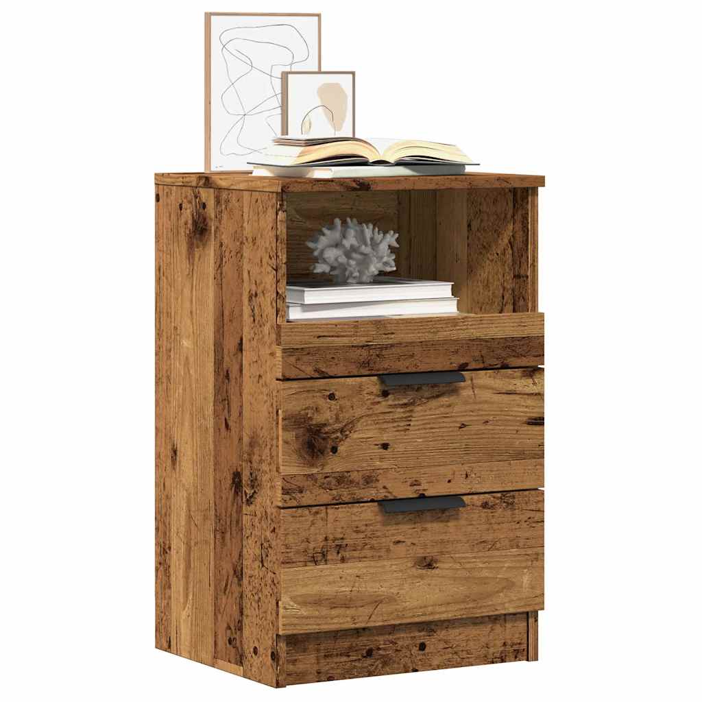 vidaXL Bedside Cabinets Engineered Wood