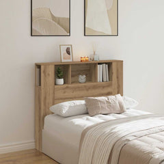 vidaXL Headboard Cabinet 120x18.5x102.5 cm 120 cm