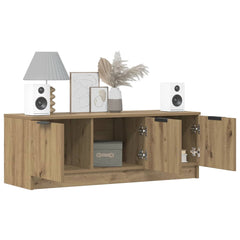 vidaXL TV Cabinet Artisan Oak 102x35x36.5 cm Engineered Wood 3