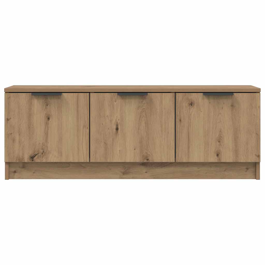 vidaXL TV Cabinet Artisan Oak 102x35x36.5 cm Engineered Wood 5