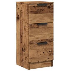 vidaXL Sideboard Old Wood 30x30x70 cm Engineered Wood 2