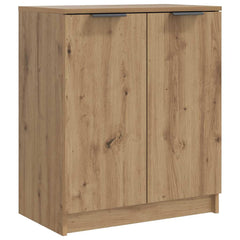 vidaXL Shoe Cabinet Artisian Oak 59x35x70 cm Engineered Wood 2