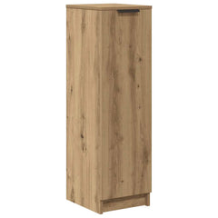 vidaXL Shoe Cabinet Artisan Oak 29.5x35x100.5 cm Engineered Wood 2