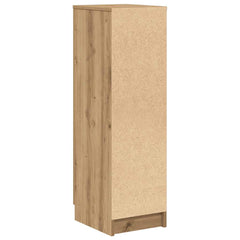 vidaXL Shoe Cabinet Artisan Oak 29.5x35x100.5 cm Engineered Wood 6