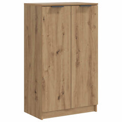 vidaXL Shoe Cabinet Artisian Oak 59x35x100.5 cm Engineered Wood 2
