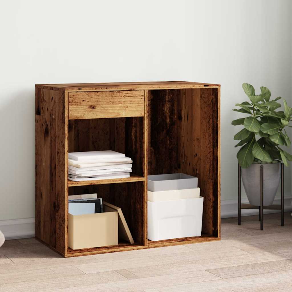 Cosmetic Cabinet 80x40x75 cm Engineered Wood Old wood