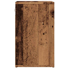 vidaXL Shoe Cabinet Old Wood 52x30x50 cm 6