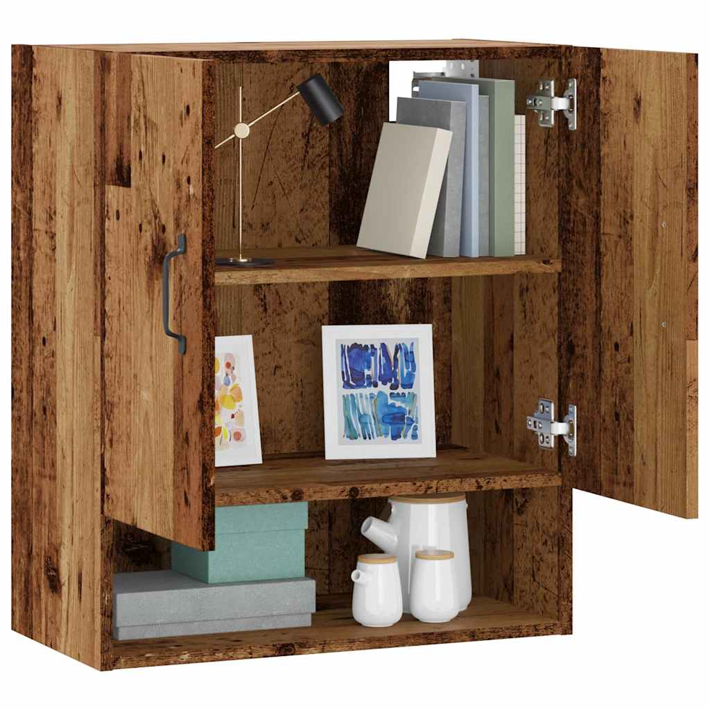 vidaXL Wall Cabinet Old Wood 60x31x70 cm Engineered Wood 1