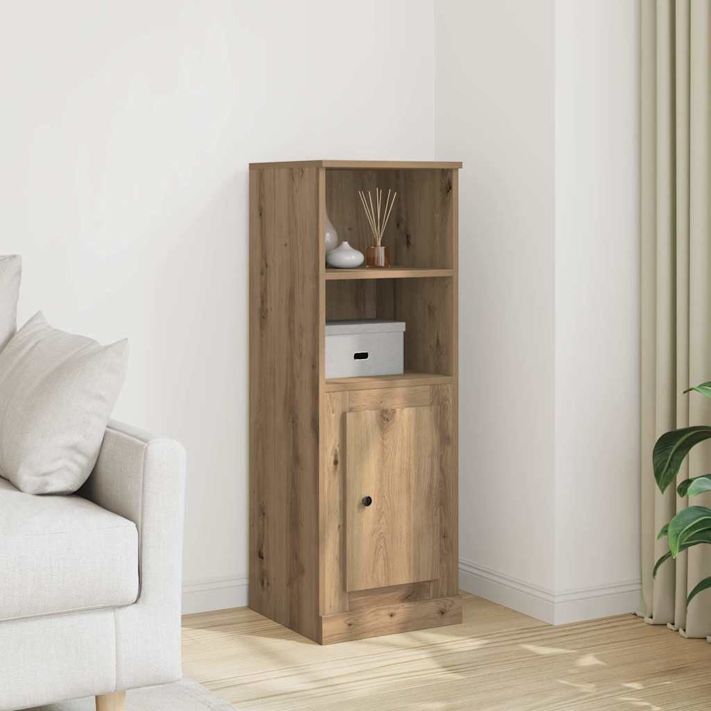 Highboard 36x35,5x103,5 cm Engineered Wood Oak