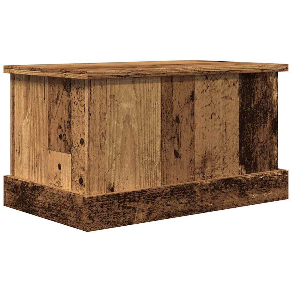 vidaXL Storage Box Old Wood 30x50x28 cm Engineered Wood 2