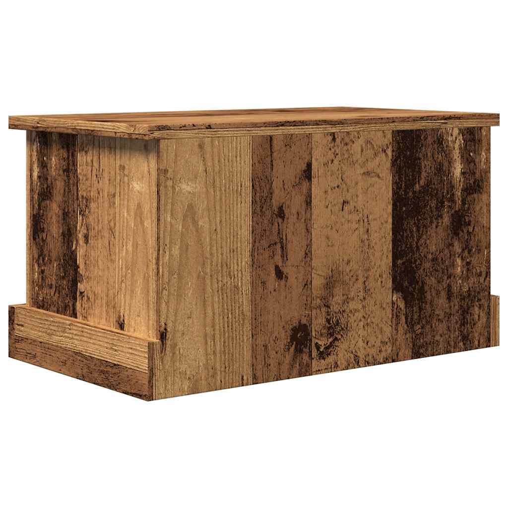 vidaXL Storage Box Old Wood 30x50x28 cm Engineered Wood 6