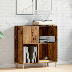 vidaXL Record Cabinet Old Wood 84.5x38x89 cm Engineered Wood 3