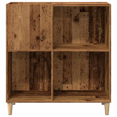 vidaXL Record Cabinet Old Wood 84.5x38x89 cm Engineered Wood 4