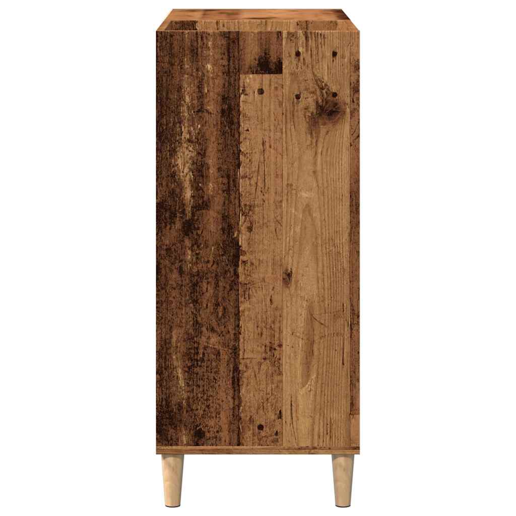 vidaXL Record Cabinet Old Wood 84.5x38x89 cm Engineered Wood 5