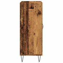 Sideboard 69,5x34x90 cm Engineered Wood Old wood