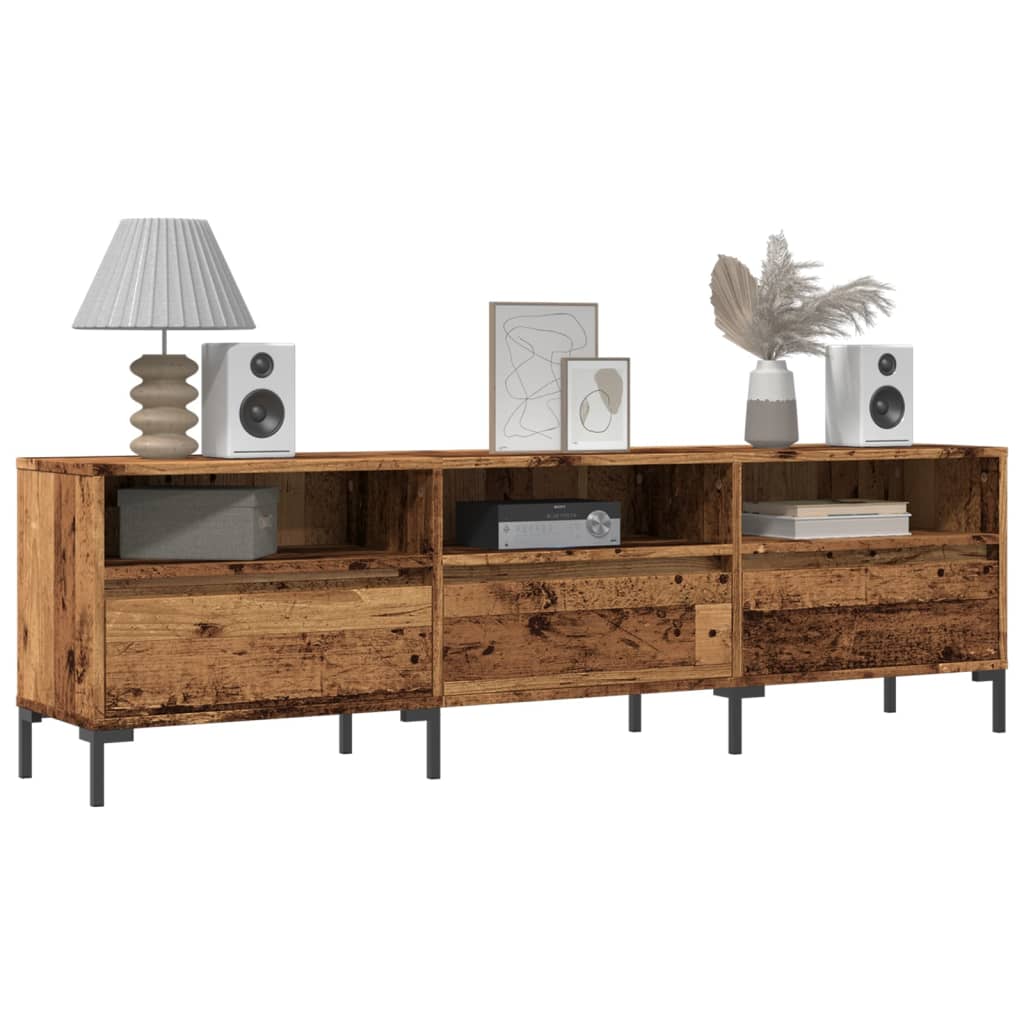 TV Cabinet 150x30x44,5 cm Engineered Wood Old wood