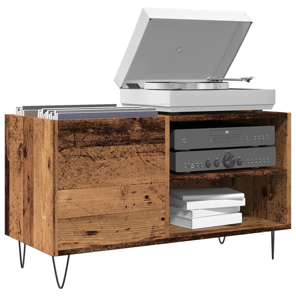 vidaXL Record Cabinet 85x38x48 cm Engineered Wood